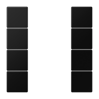 Jung Tastensatz LS504TSASWM komplett 4f. Jung Tastensatz LS504TSASWM komplett 4f.