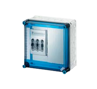Hensel Sicherungslasttrennschaltergehäuse 1x3xNH00,a. Sammels. 250A 5polig Hensel Sicherungslasttrennschaltergehäuse 1x3xNH00,a. Sammels. 250A 5polig