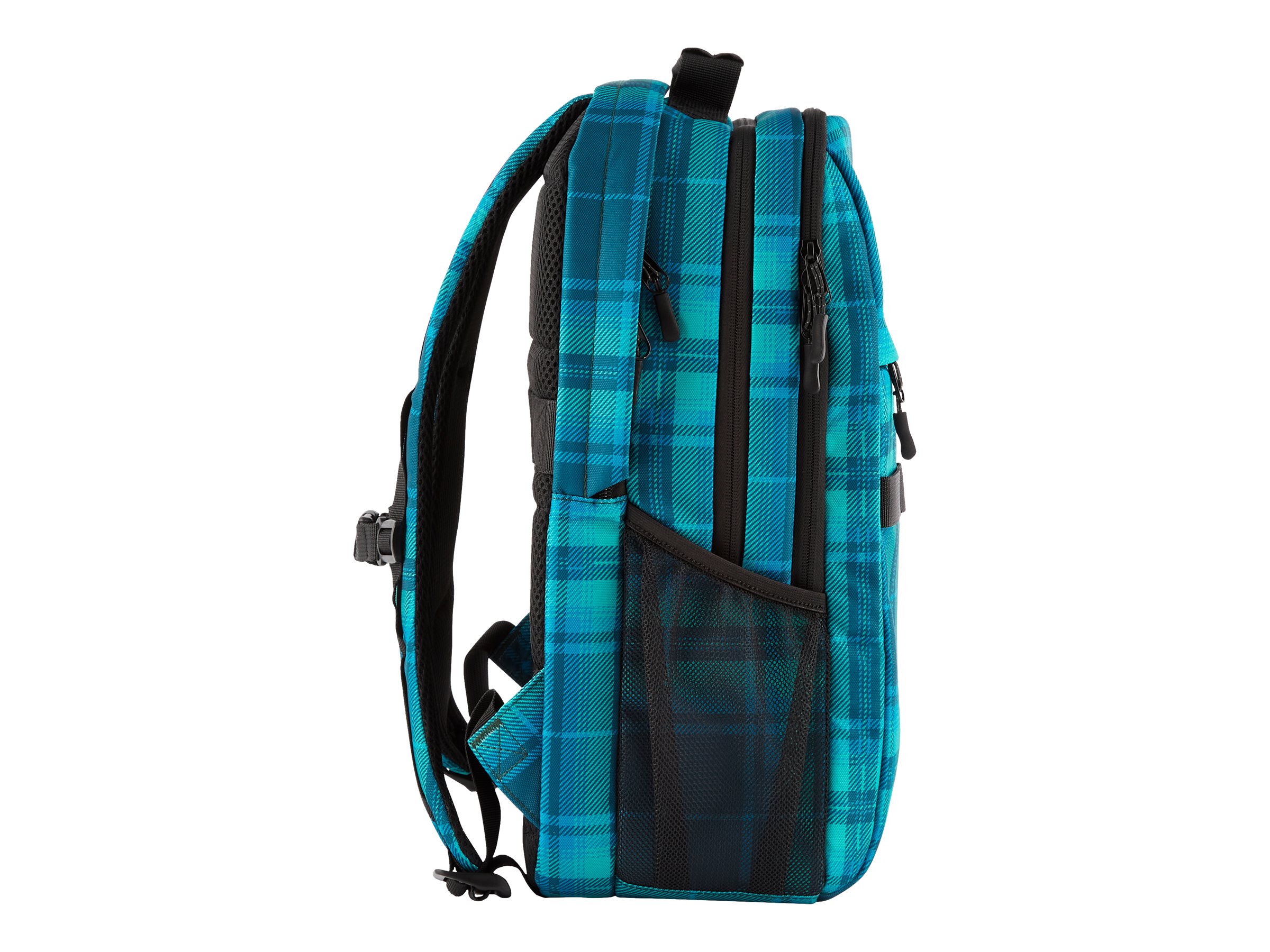 HP Campus XL Tartan plaid Backpack (P)