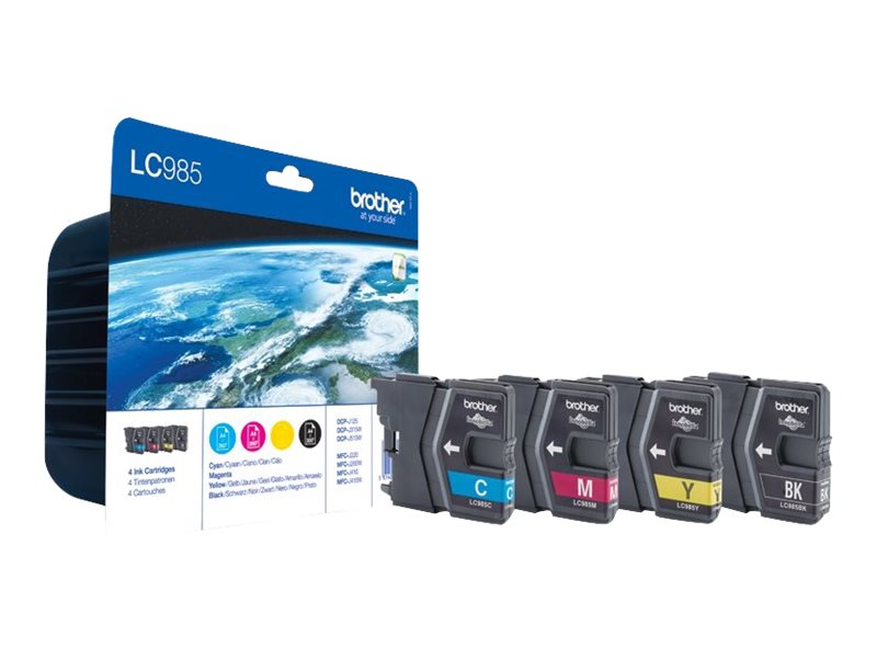 LC985VALBP BROTHER DCP Tinte (4) cmyk LC985VALBP BROTHER DCP Tinte (4) cmyk