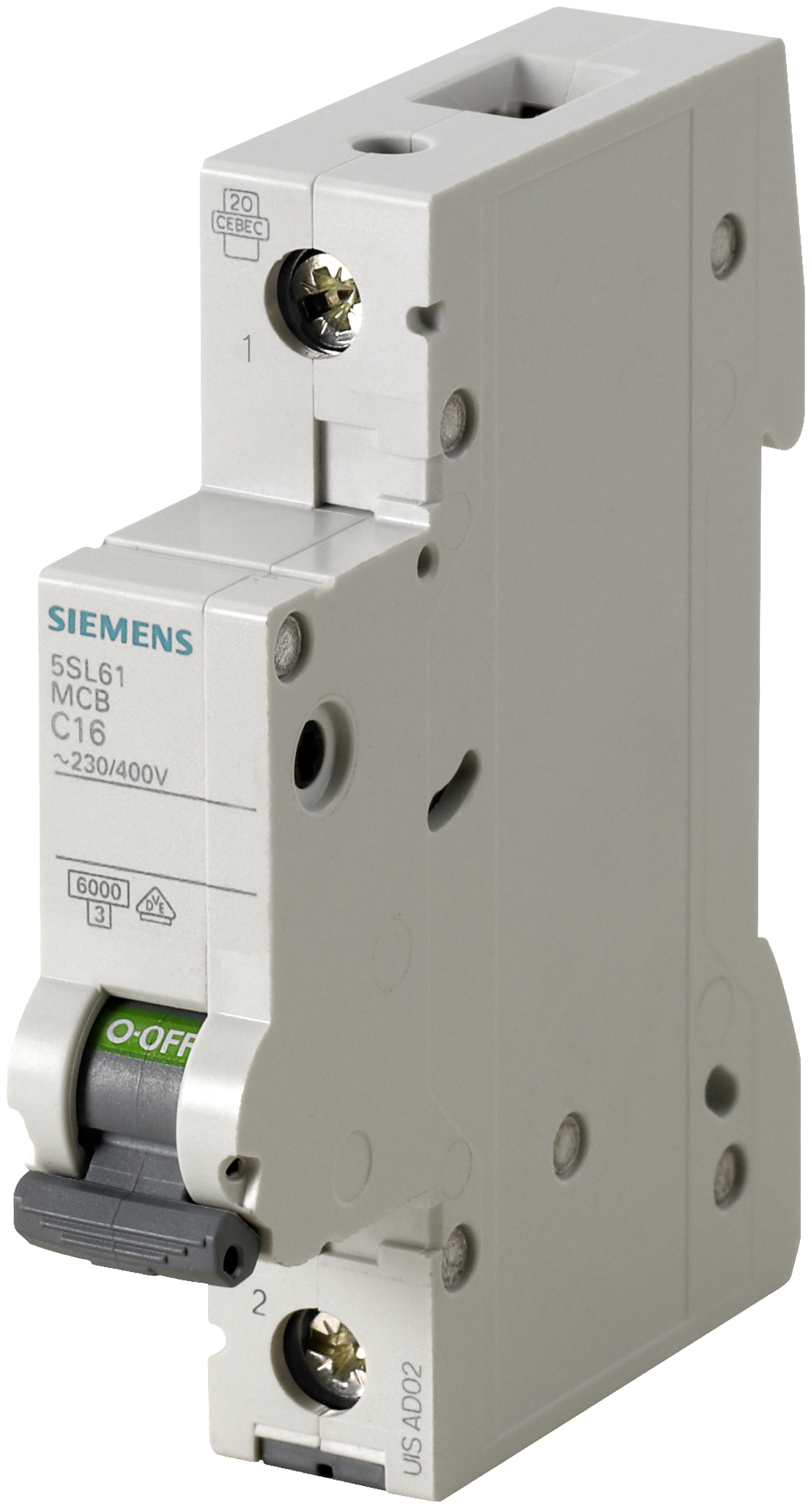 Siemens Leitungsschutzschalter 5SL6110-7 C10A 1polig 6kA Siemens Leitungsschutzschalter 5SL6110-7 C10A 1polig 6kA
