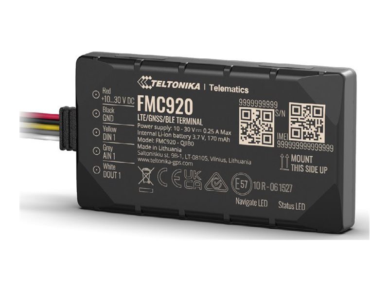 TELTONIKA TELEMATICS FMC920 4G LTE Cat 1 Tracker Quectel EMEA
