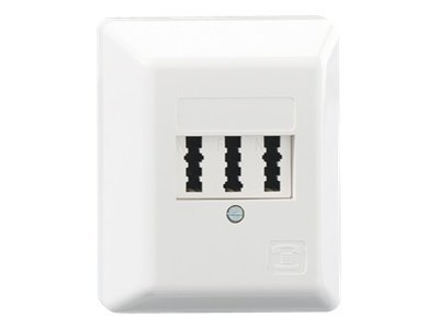Rutenbeck TAE-Anschlussdose TAE 3x6 NFN Ap rw Rutenbeck TAE-Anschlussdose TAE 3x6 NFN Ap rw
