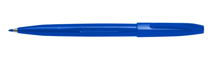Pentel Sign Pen Filzstift blau, 1 St