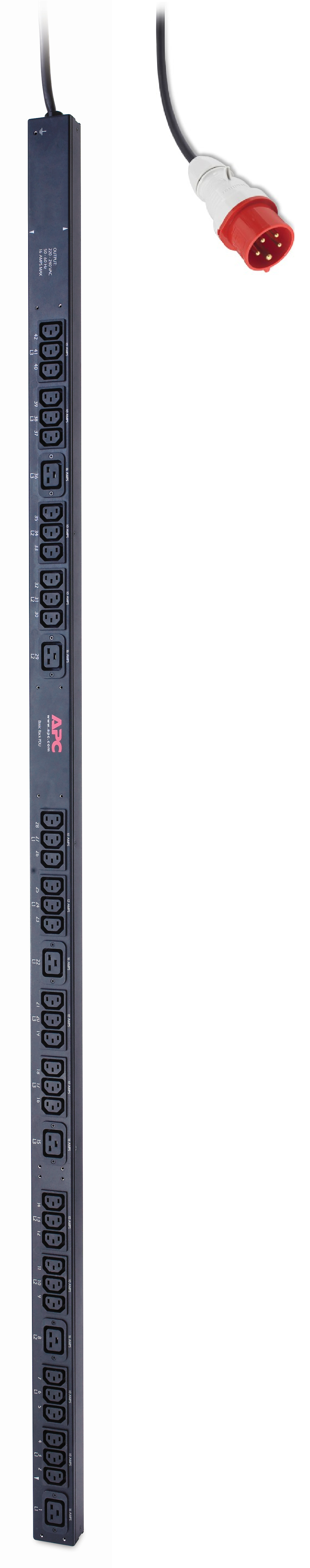 APC Rack PDU Basic Zero U 11 kW 230V (36) C13 & (6) C19