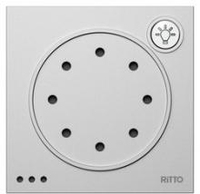 Ritto Türlautsprechermodul 1876020 TwinBus silber Ritto Türlautsprechermodul 1876020 TwinBus silber
