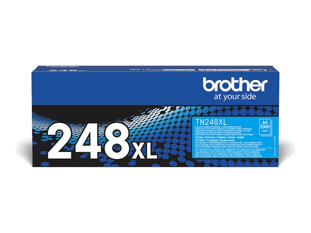 Brother Jumbo-Toner TN-248XLC Cyan (ca. 2.300 Seiten)