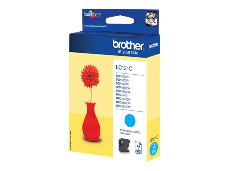 LC121C BROTHER MFC Tinte cyan 300Seiten LC121C BROTHER MFC Tinte cyan 300Seiten