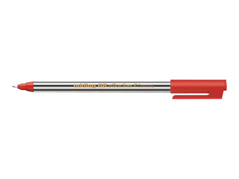 edding 88 Office F Fineliner rot 0,6 mm, 1 St