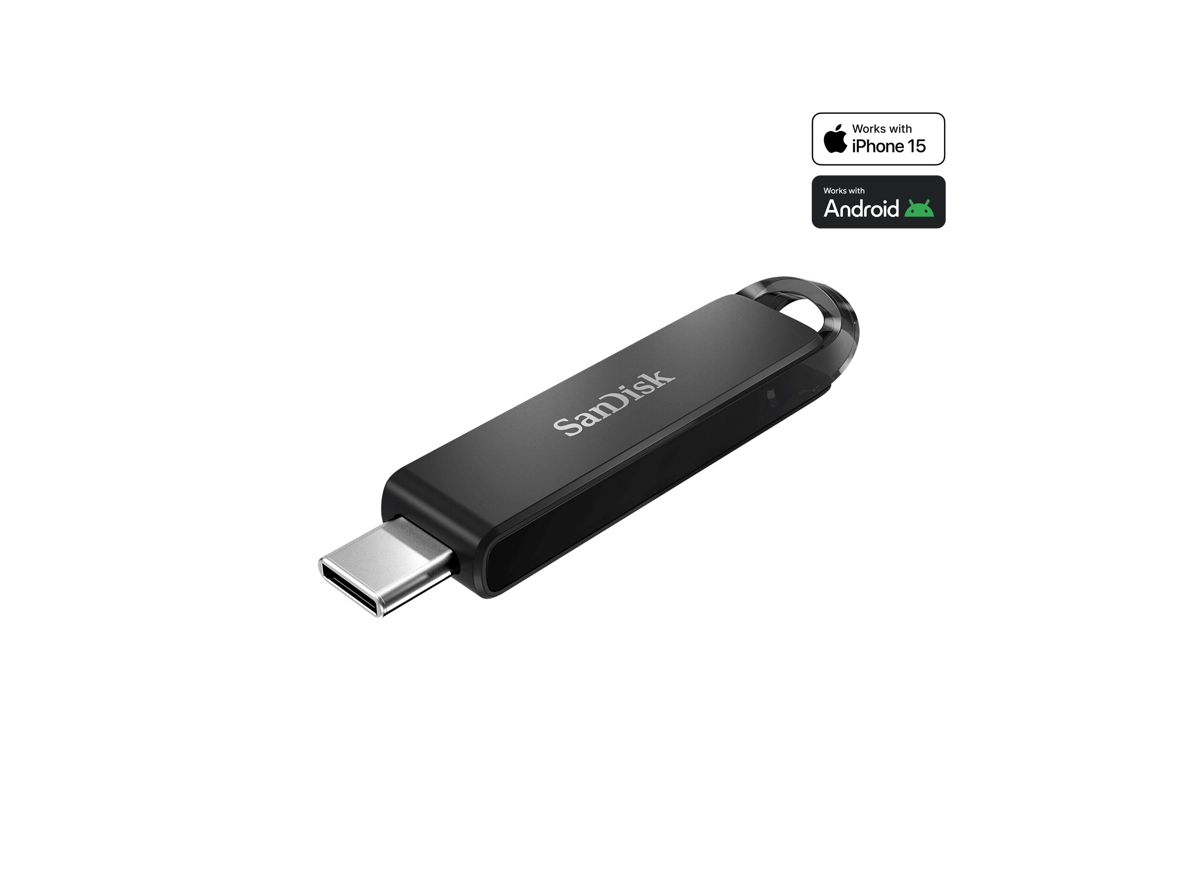 SanDisk USB-Stick Ultra USB Type-C schwarz 256 GB