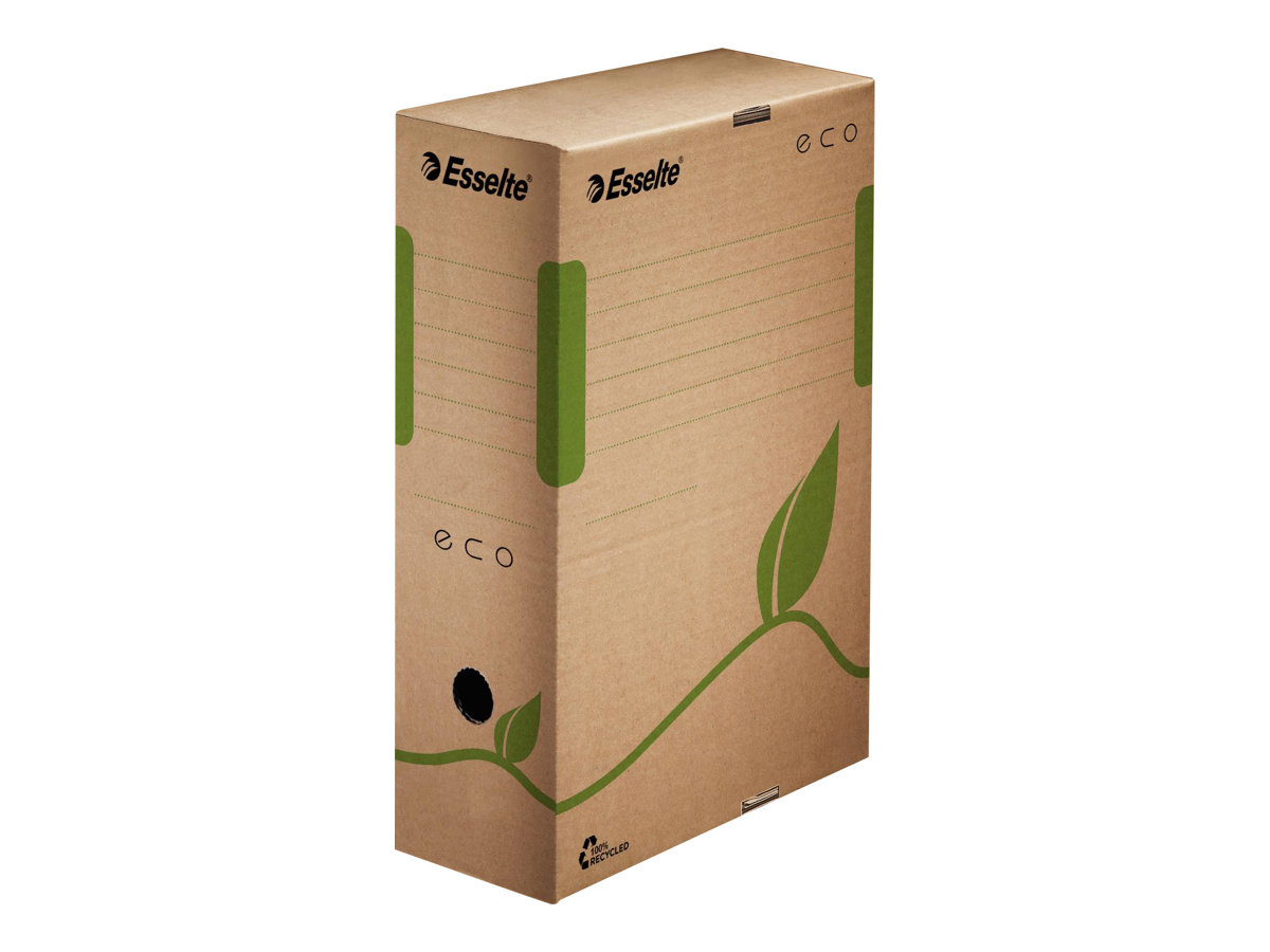25 Esselte Archivboxen ECO braun 10,0 x 23,3 x 32,7 cm 25 Esselte Archivboxen ECO braun 10,0 x 23,3 x 32,7 cm