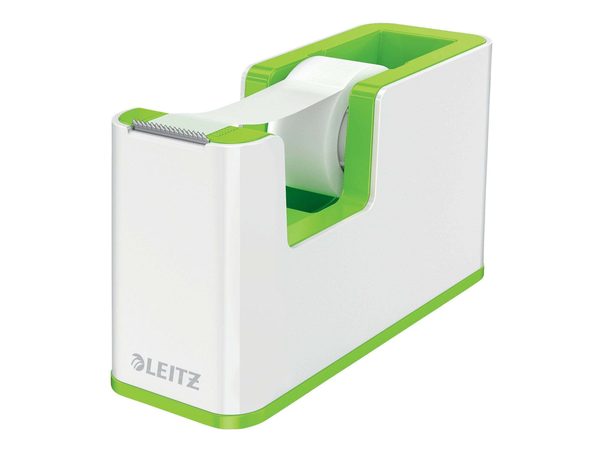 LEITZ Tischabroller WOW Duo Colour perlweiss/gruen LEITZ Tischabroller WOW Duo Colour perlweiss/gruen