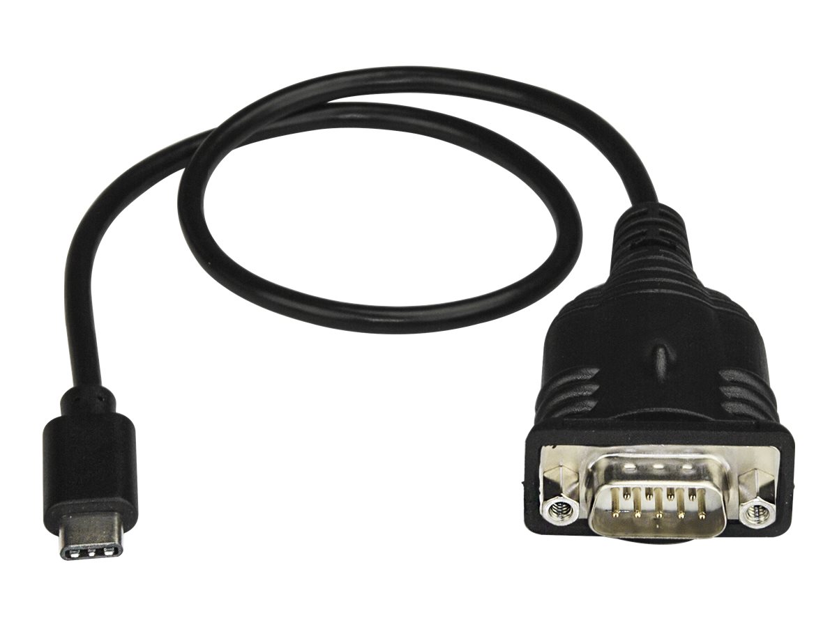 StarTech USBC auf Seriell Adapter mit COM Retention USB C zu RS232 Kabel USB C zu DB9 Kabel Windows MacOS Linux