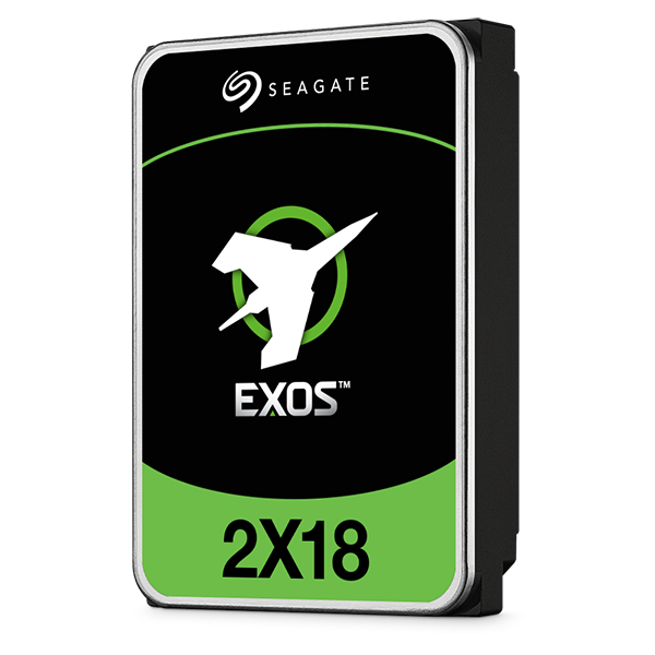 SEAGATE EXOS 2X18 SAS 18TB Helium 7200rpm 12Gbs 256MB cache 8,89cm 3,5Zoll