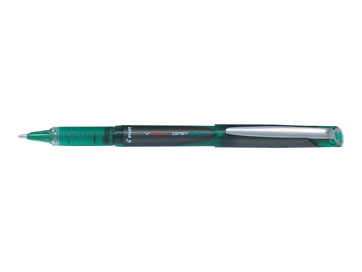 PILOT V-BALL GRIP 10 Tintenroller 0,6 mm, Schreibfarbe: gruen, 1 St. PILOT V-BALL GRIP 10 Tintenroller 0,6 mm, Schreibfarbe: gruen, 1 St.
