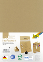 folia Tonpapier Kraftkarton braun 230 g/qm 50 Blatt folia Tonpapier Kraftkarton braun 230 g/qm 50 Blatt