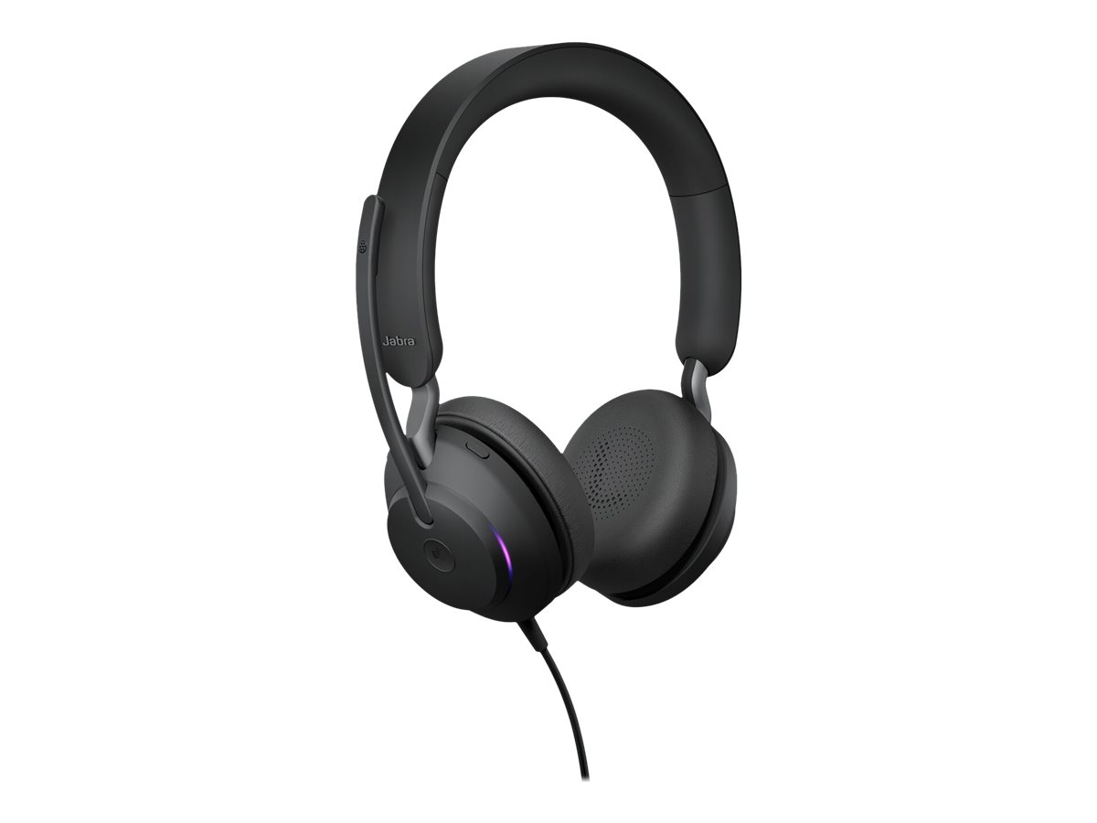 Jabra Evolve2 40 SE MS Headset schwarz