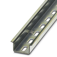 Phoenix Contact Hutprofil-Tragschiene Stahl NS35/15 2000mm gelocht 35x15xmm