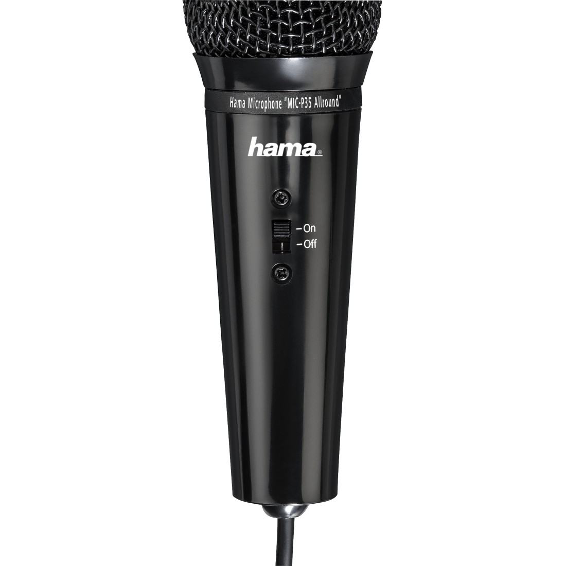 Hama MIC-P35 Allround PC-Mikrofon Schwarz