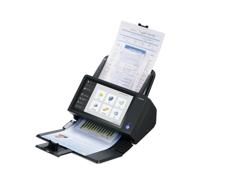 CANON ScanFront 400 Netzwerkscanner A4 45ppm 60 Blatt ADF USB