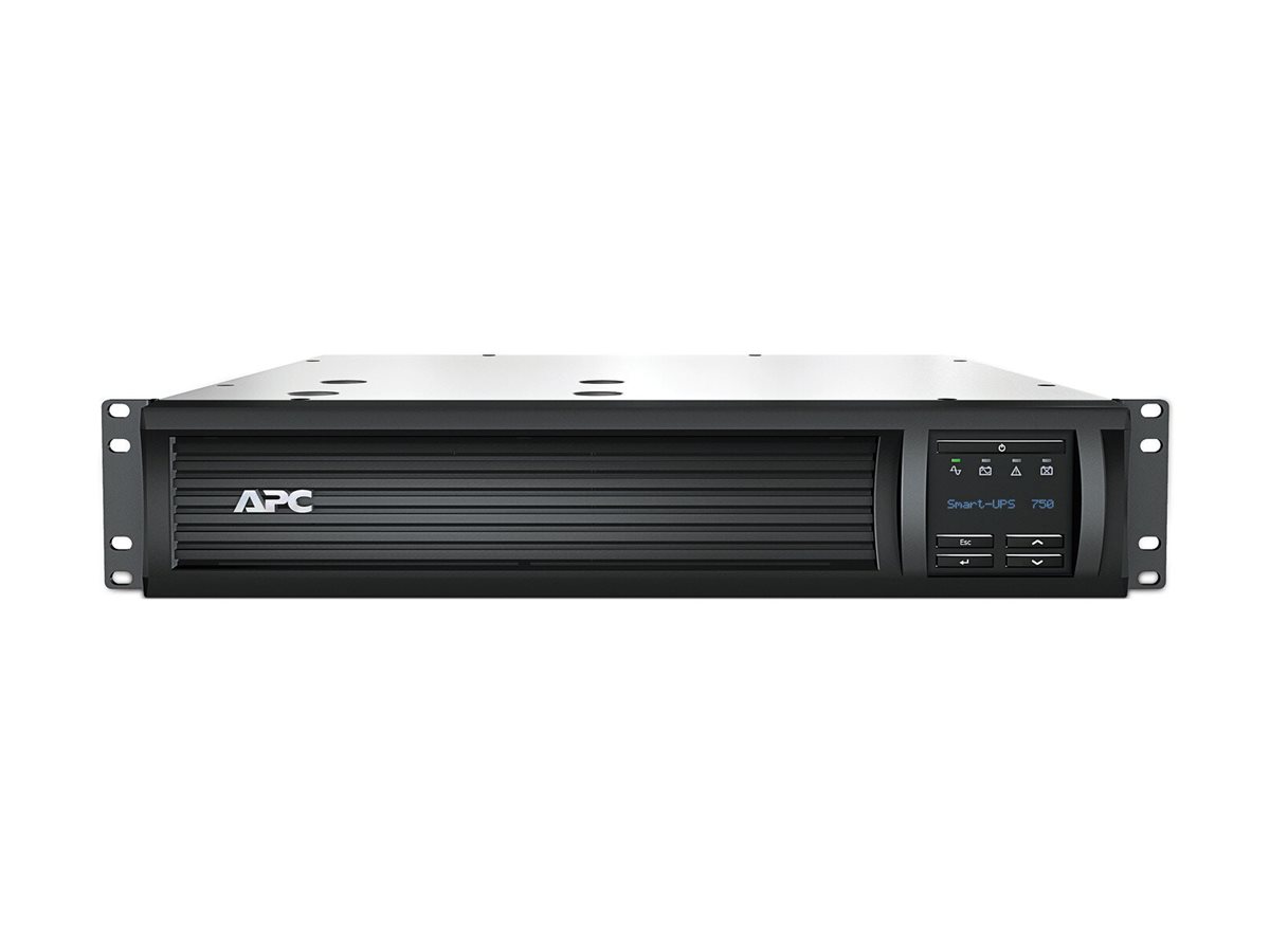 APC Smart-UPS 750VA LCD 230V RM 2U SmartSlot USB Interface Port RJ-45 Serial