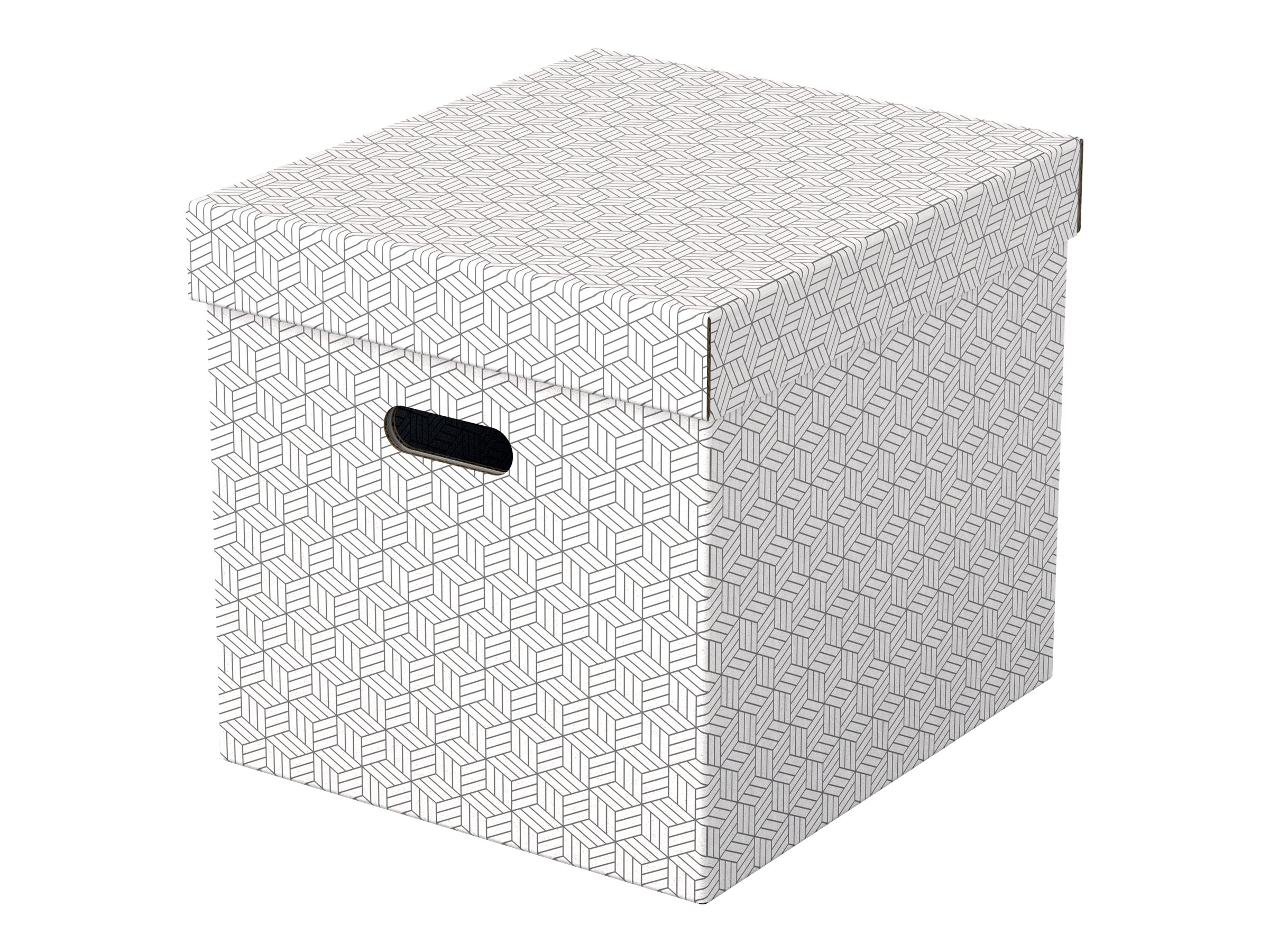 3 Esselte Home Aufbewahrungsboxen 33,0 l weiss 32,0 x 36,5 x 31,5 cm