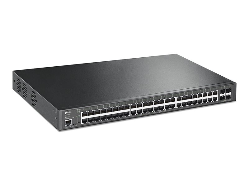 TP-LINK SG3452XP Omada 48-Port PoE+ Gigabit L2+ Managed Switch 4x 10GE SFP+ 48x PoE+ 500W total PoE budget