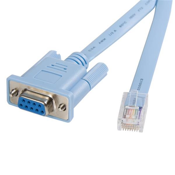 StarTech.com RJ45 zu DB9 Cisco Konsolenkabel 1,8m