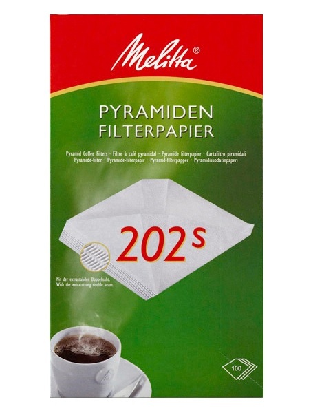 Melitta Pyramiden Filterpapier 202 S Kaffeefilter