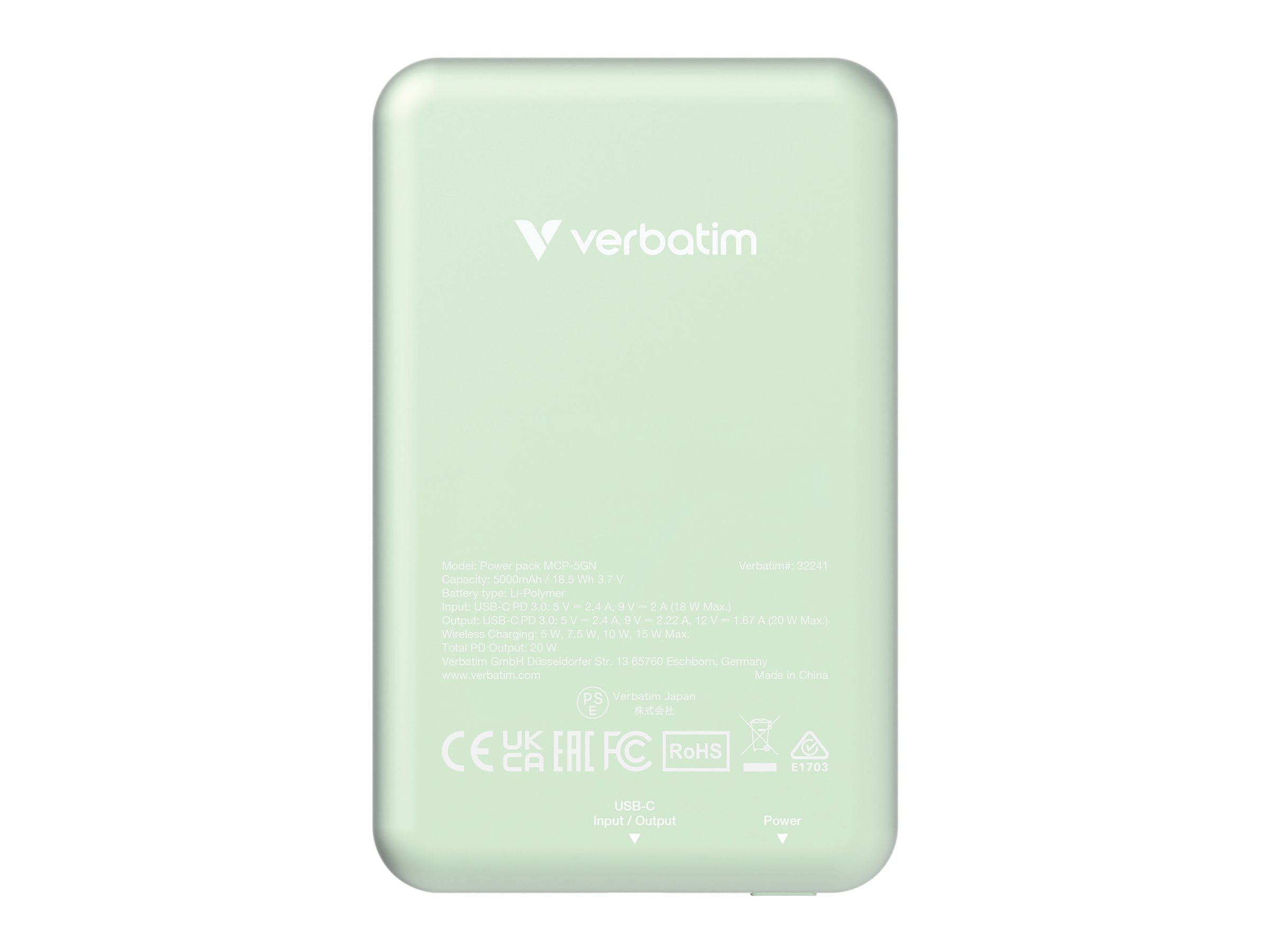 32241 VERBATIM Charge'N'Go Powerbank