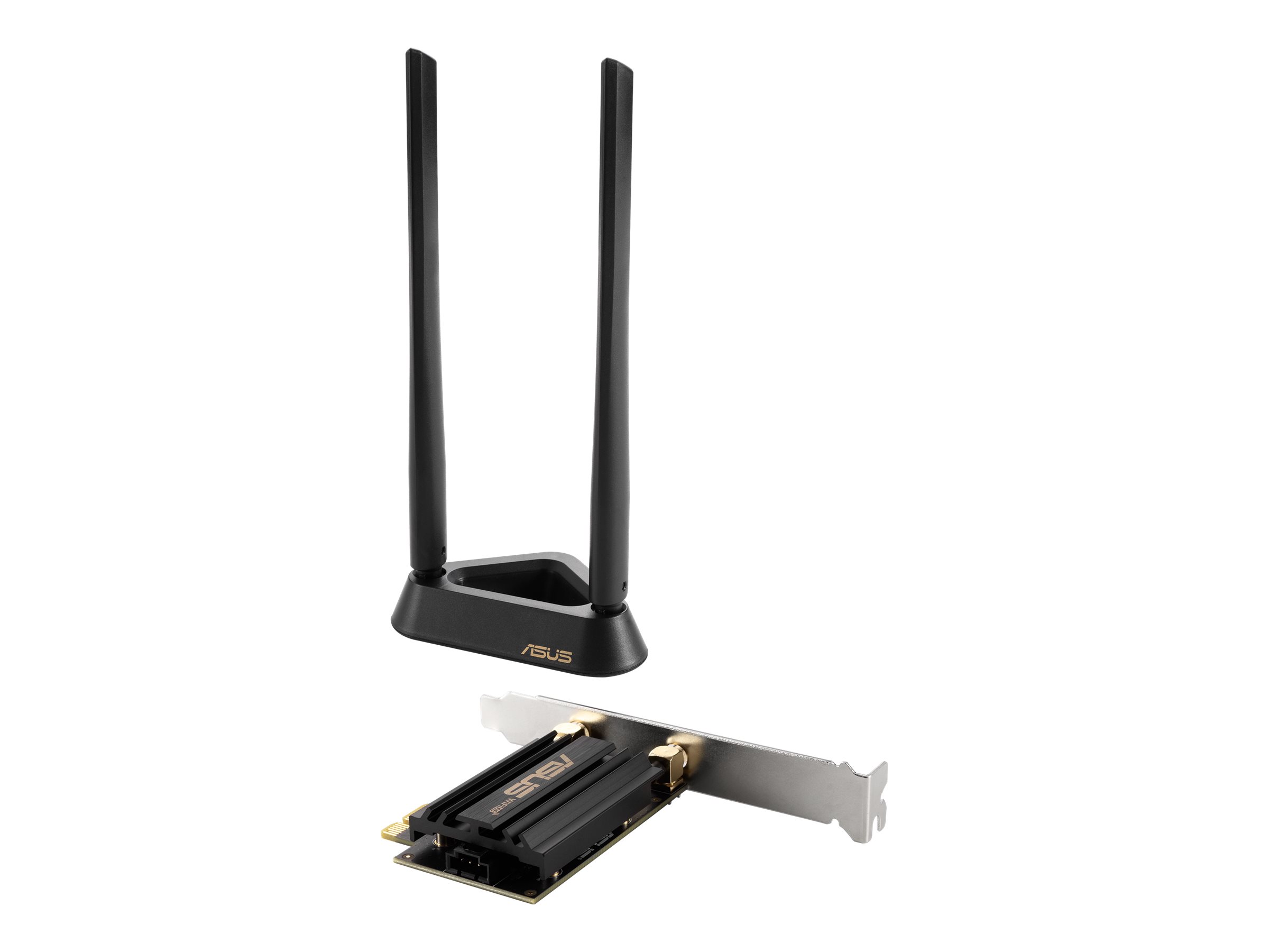 ASUS PCE-AXE59BT BT 5.2 LE Wireless LAN Adapter, 2.4GHz/5GHz/6GHz WLAN - PCIe x1