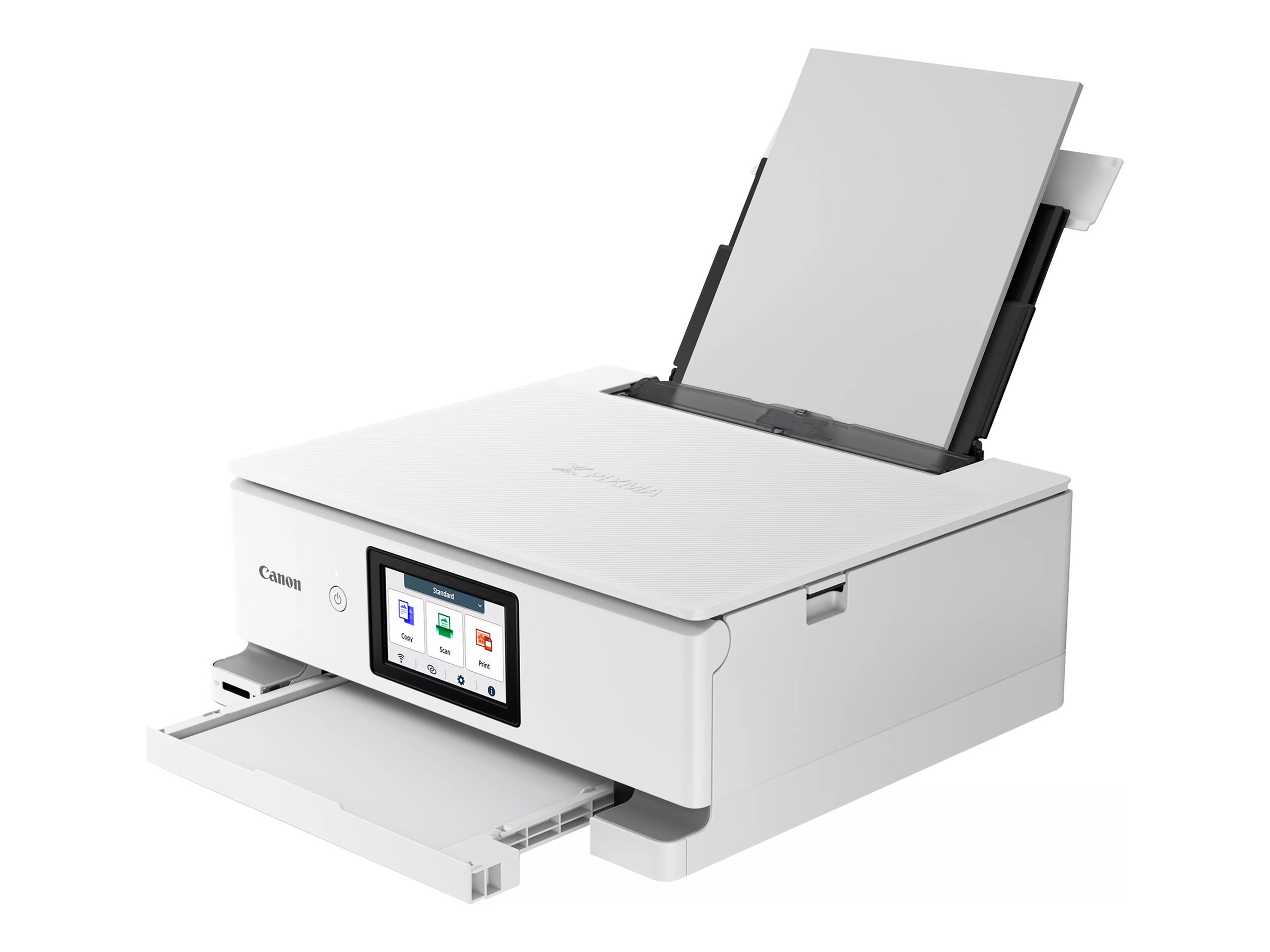 Canon PIXMA TS8751 3 in 1 Tintenstrahl-Multifunktionsdrucker weiss Canon PIXMA TS8751 3 in 1 Tintenstrahl-Multifunktionsdrucker weiss