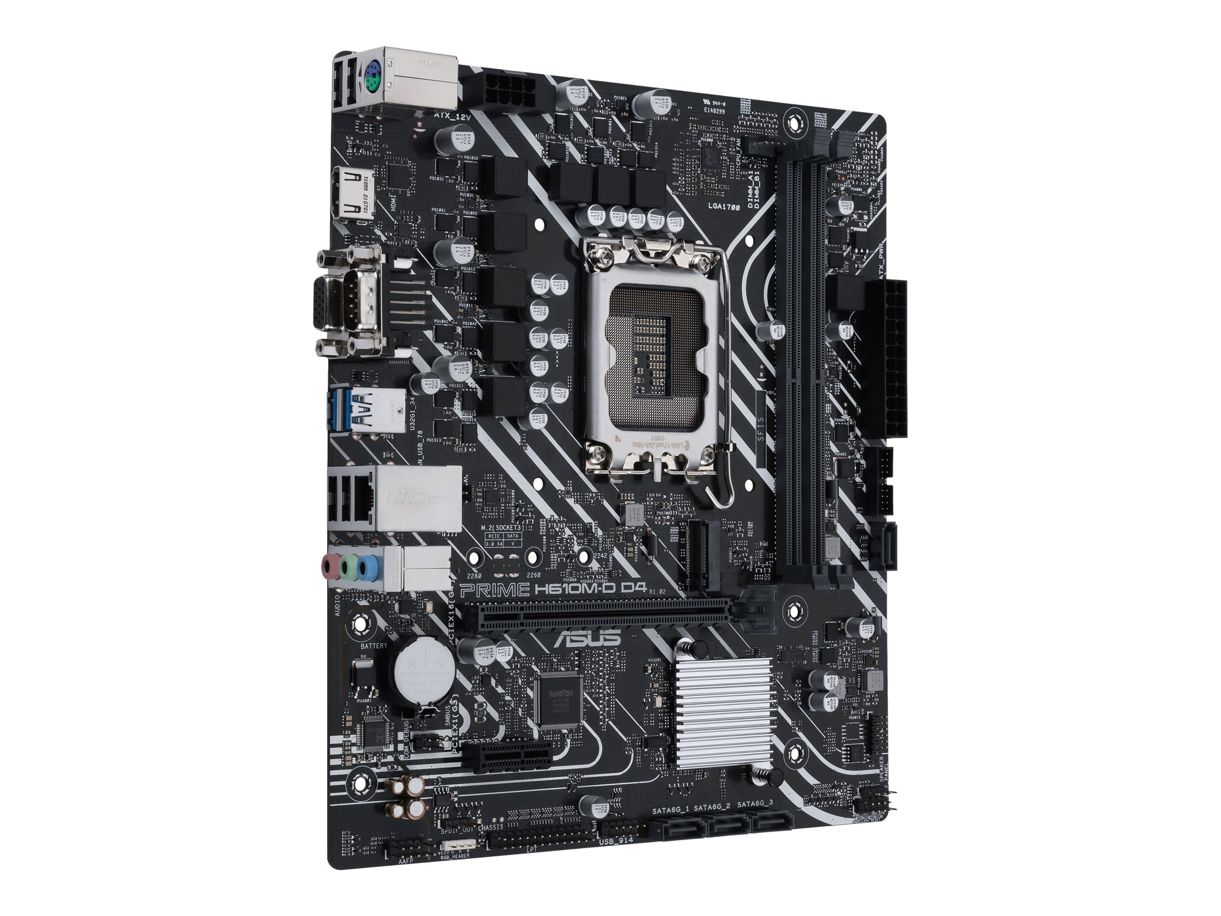ASUS PRIME H610MD D4 LGA1700 DDR4 mATX MB