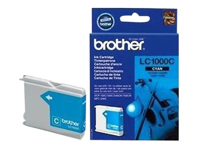 LC1000C BROTHER DCP Tinte cyan 400Seiten LC1000C BROTHER DCP Tinte cyan 400Seiten