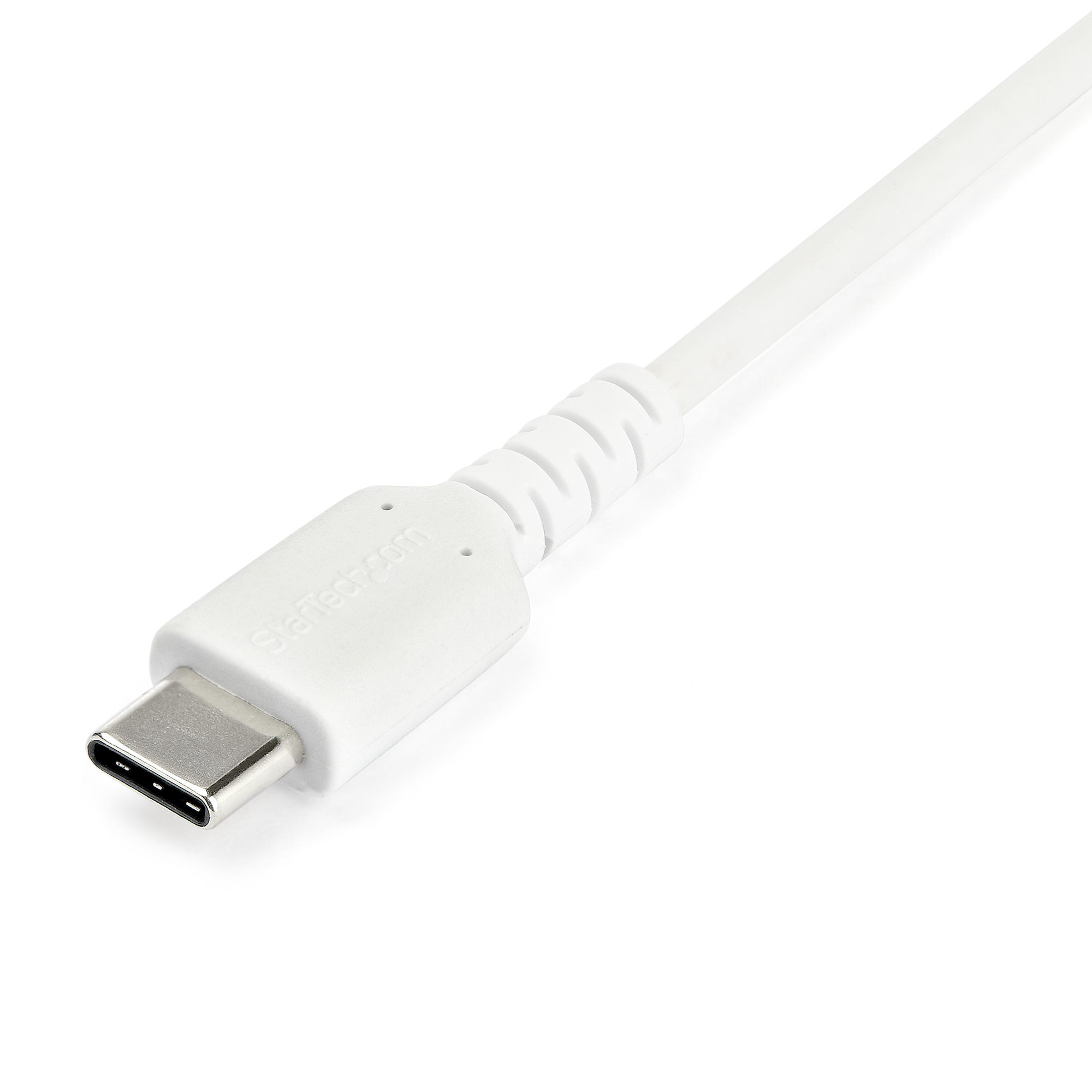STARTECHCOM 1m33ft USB 20 to USBC Cable High Quality USB 20 Cable White USB Data Transfer Cable