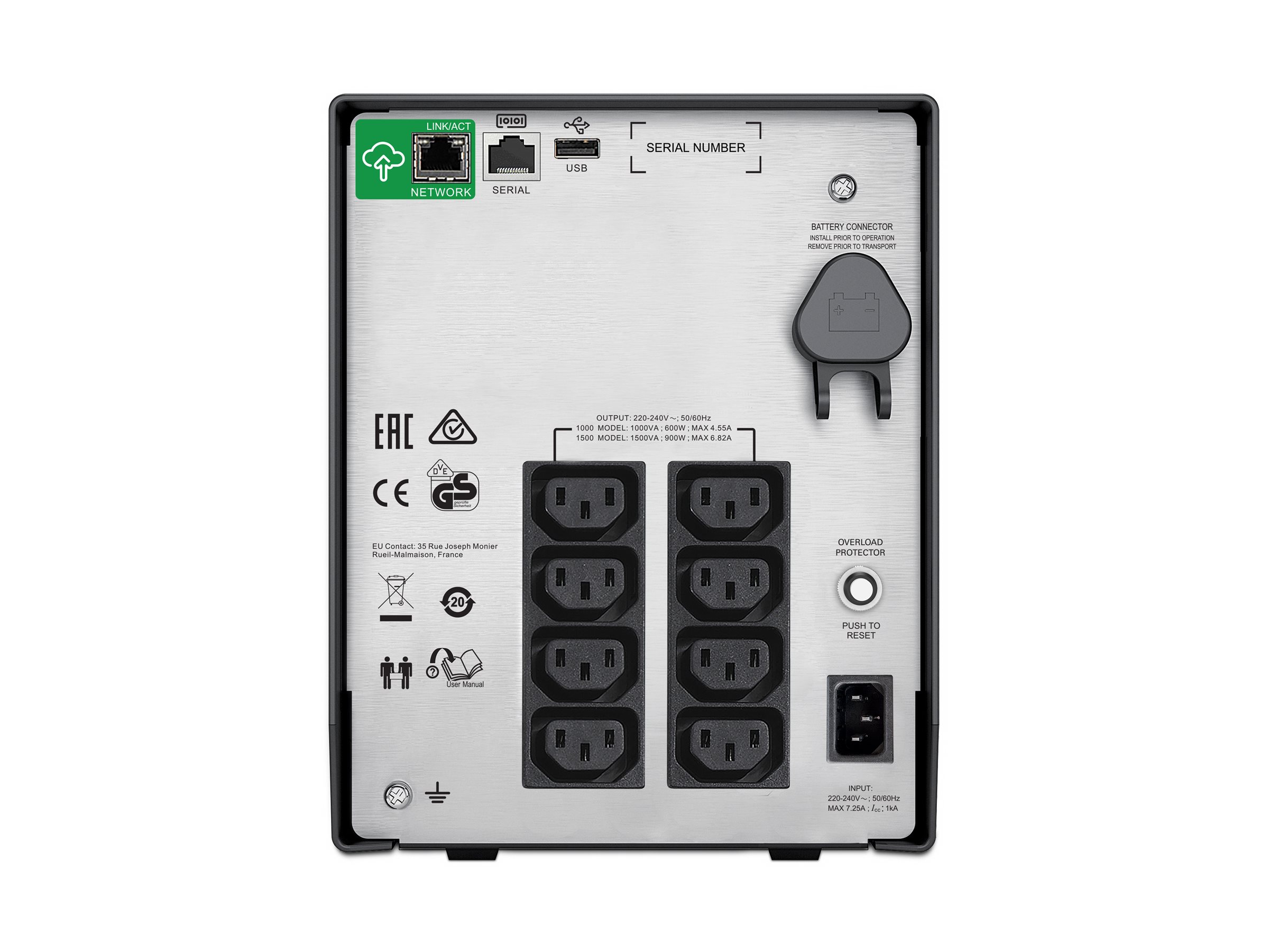 APC Smart-UPS C 1500VA LCD 230V with SmartConnect