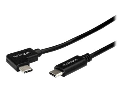 STARTECH.COM USB- C Kabel rechtsgewinkelt - St/St-1m - USB 2.0 - USB Typ-C Kabel - 90grad USB C - USB-C auf USB C - USB-C Ladekabel STARTECH.COM USB- C Kabel rechtsgewinkelt - St/St-1m - USB 2.0 - USB Typ-C Kabel - 90grad USB C - USB-C auf USB C - USB-C Ladekabel