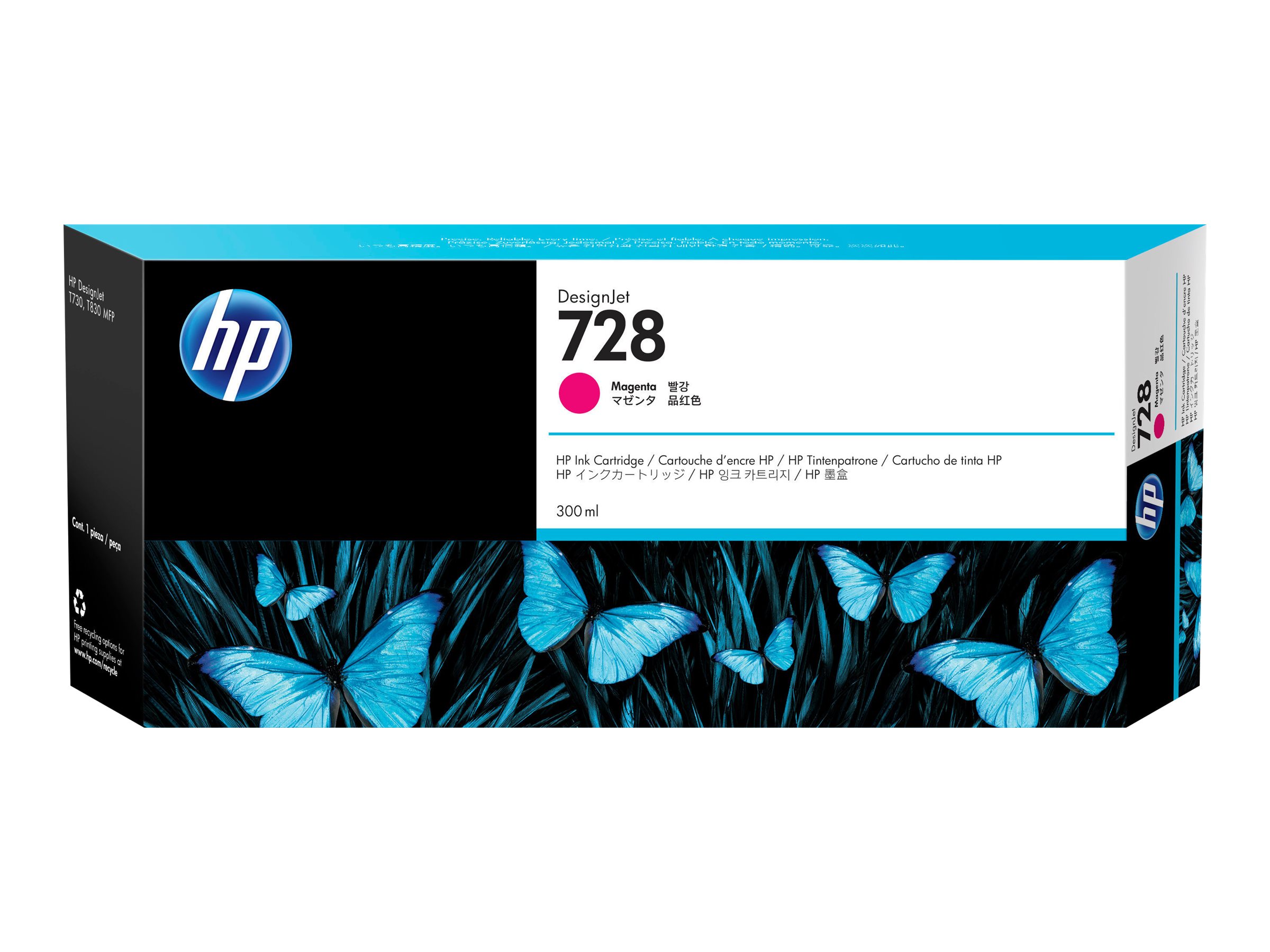 HP 728 (F9K16A) magenta Druckerpatrone
