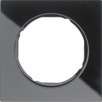 Berker Rahmen 10112216 1fach R3 Glas schwarz