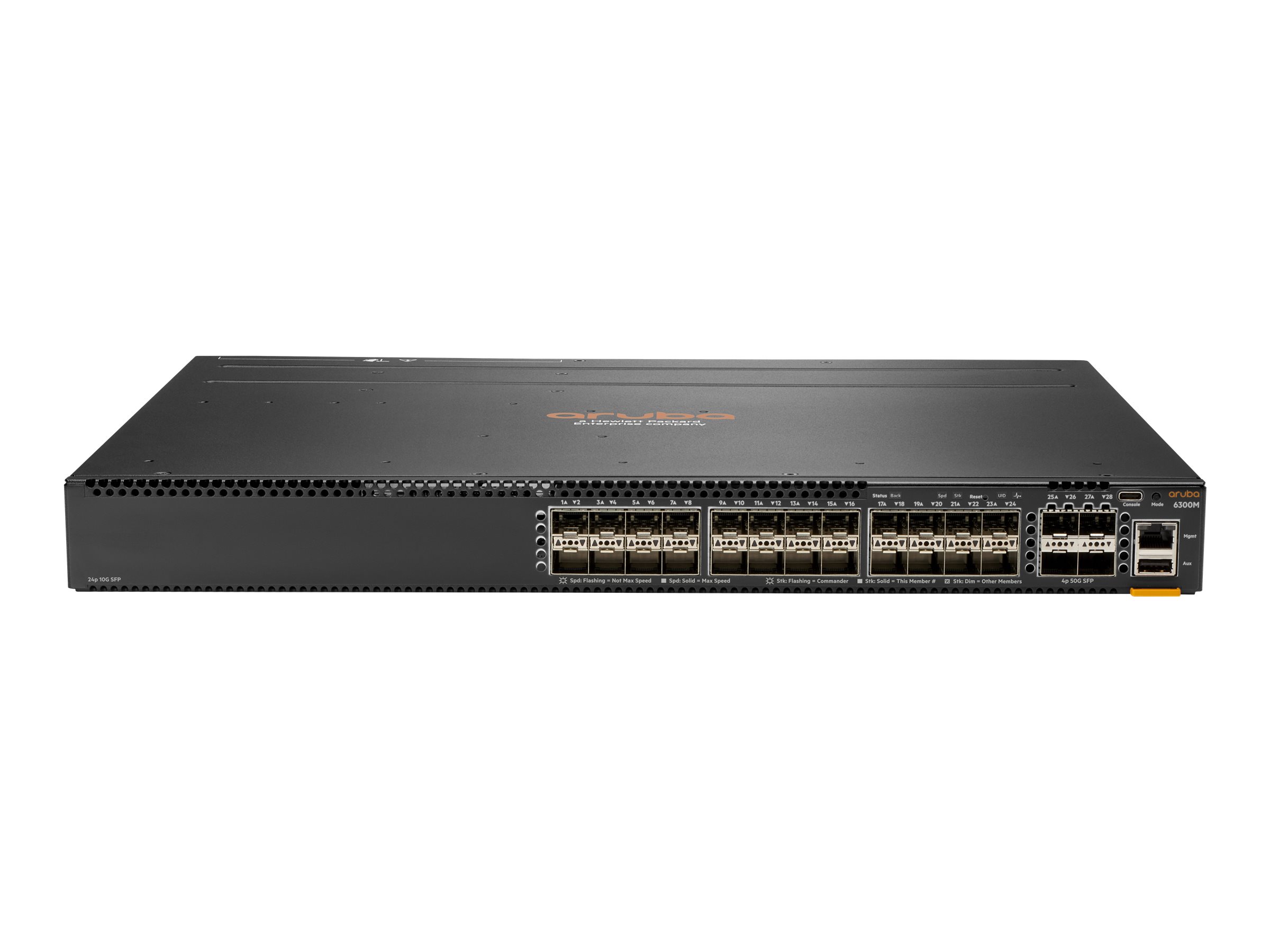 HPE Aruba 6300M Switch 24-port SFP+ and 4-port SFP56
