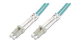 DIGITUS LWL Patchkabel LC -> LC 1.00m  Multimode Duplex OM3