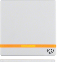 Berker Wippe 16216079 Symbol Licht polarweiss samt Berker Wippe 16216079 Symbol Licht polarweiss samt