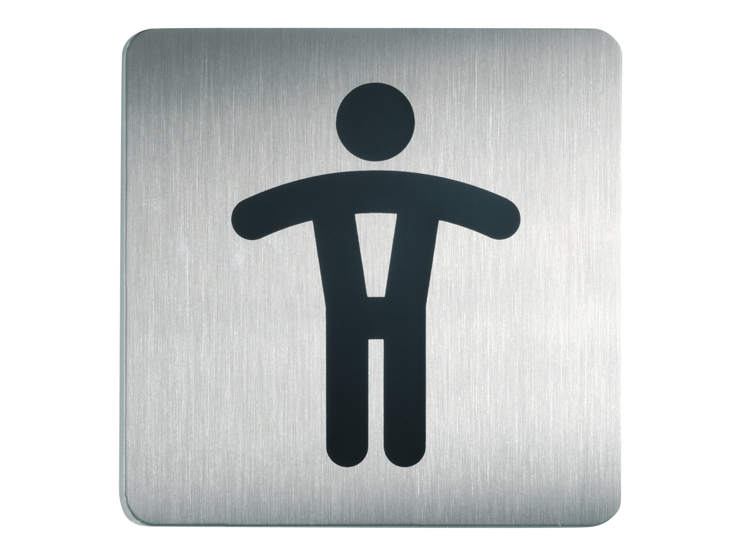 DURABLE Piktogramm WC Herren quadratisch 15,0 x 15,0 cm DURABLE Piktogramm WC Herren quadratisch 15,0 x 15,0 cm