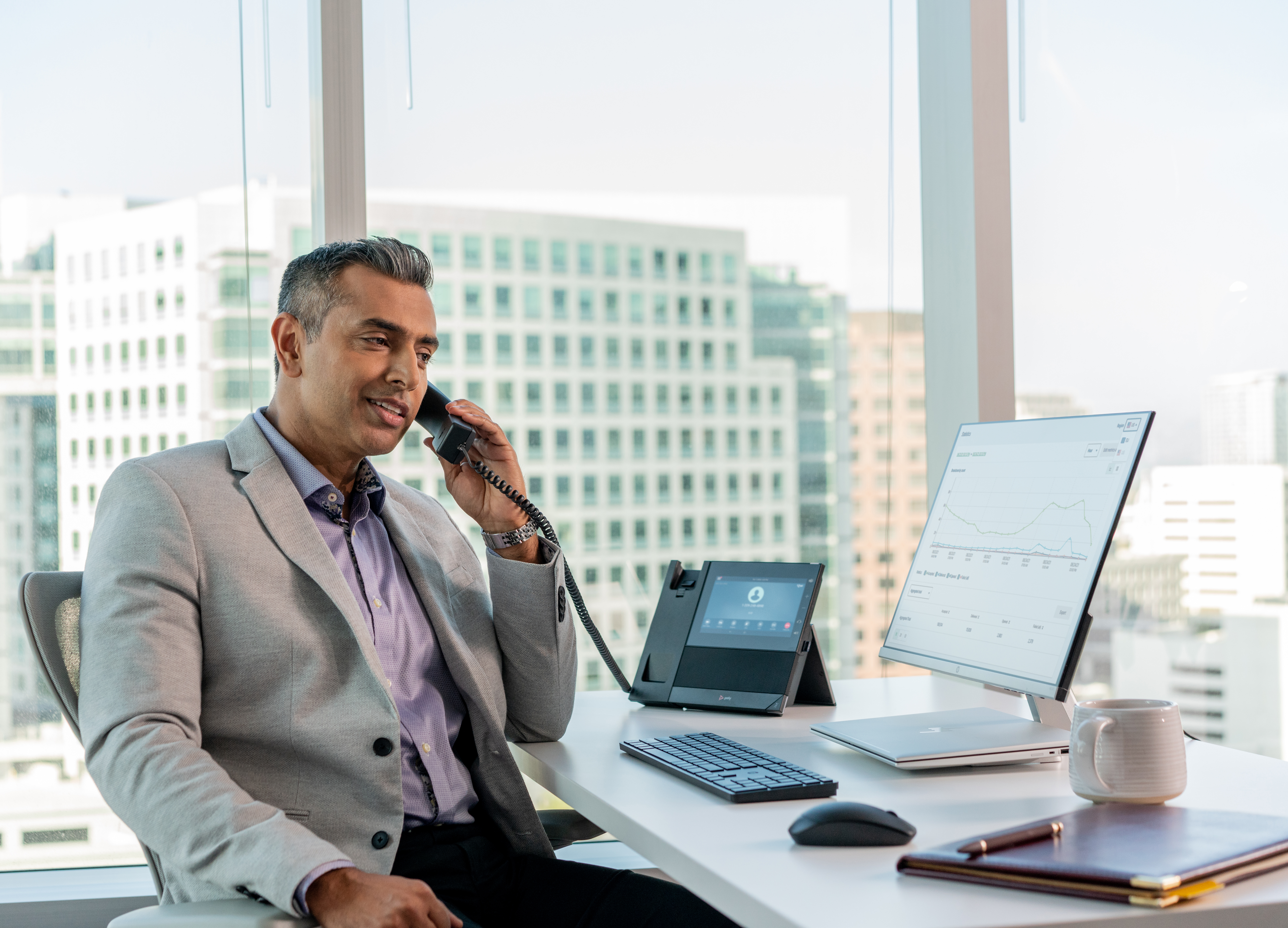HP Poly CCX 600 Business Media Phone for Microsoft Teams and PoEenabled