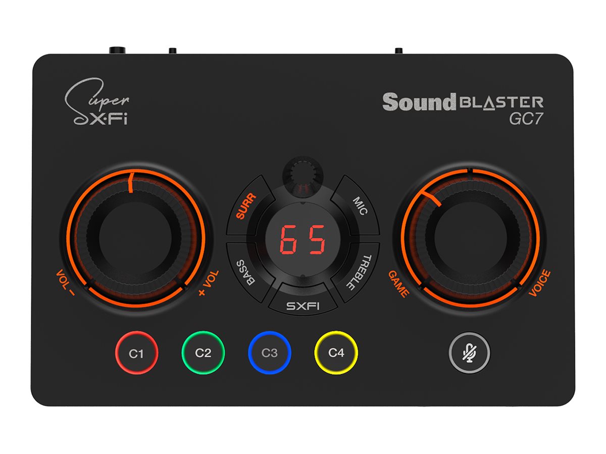 Creative Labs Creative Sound Blaster GC7, sound card, DA converter and amplifier for game consoles,