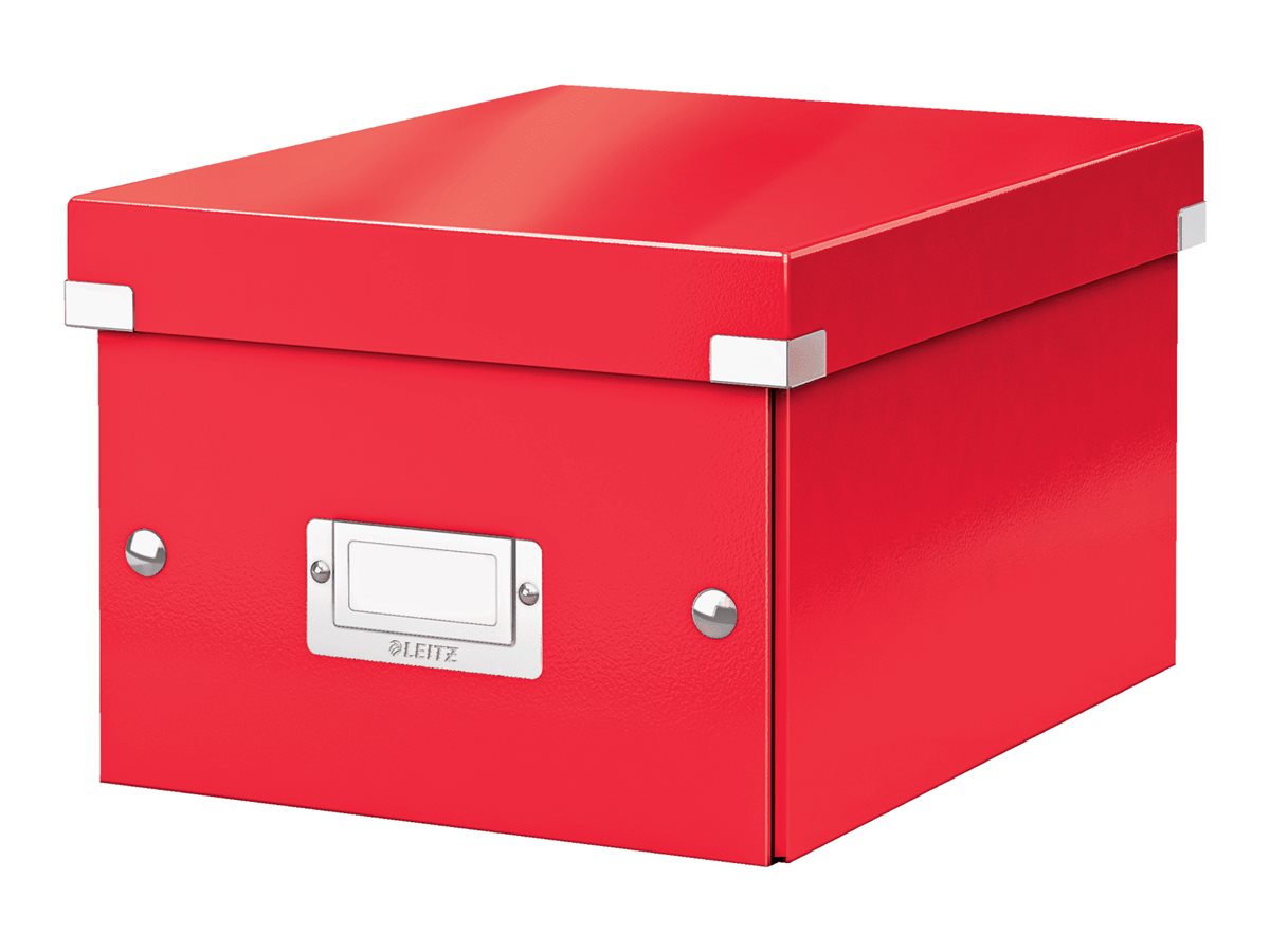 LEITZ Click & Store Aufbewahrungsbox 7,4 l rot 21,6 x 28,2 x 16,0 cm LEITZ Click & Store Aufbewahrungsbox 7,4 l rot 21,6 x 28,2 x 16,0 cm