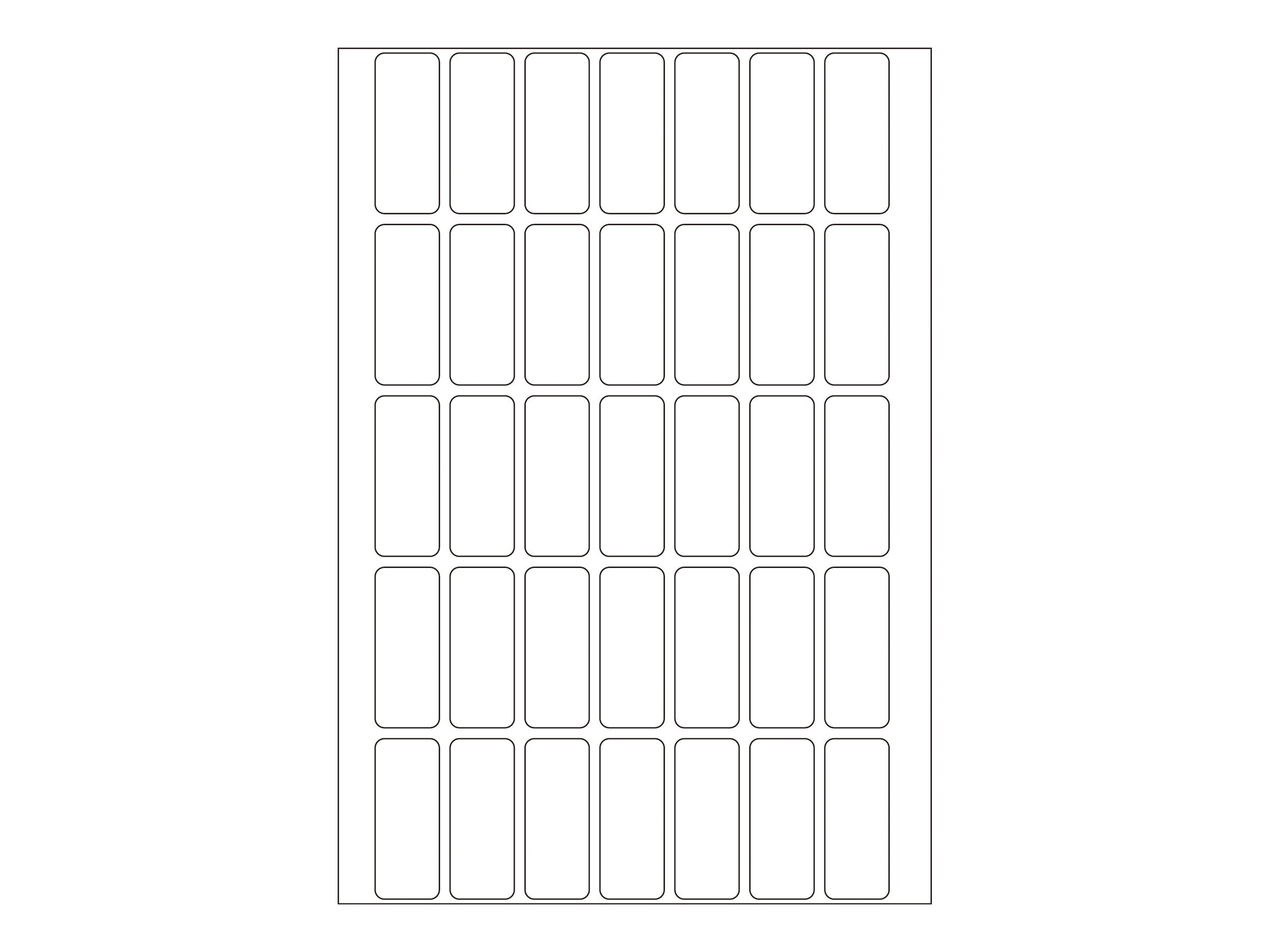 1.120 HERMA Etiketten 2350 weiÃ 30,0 x 12,0 mm