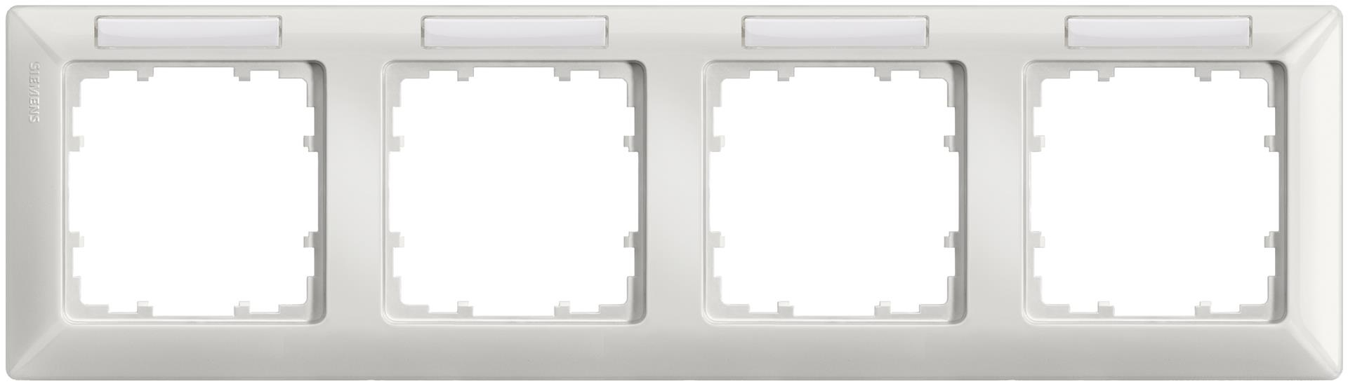 Siemens Rahmen 5TG2553-0 3fach titanweiss Siemens Rahmen 5TG2553-0 3fach titanweiss