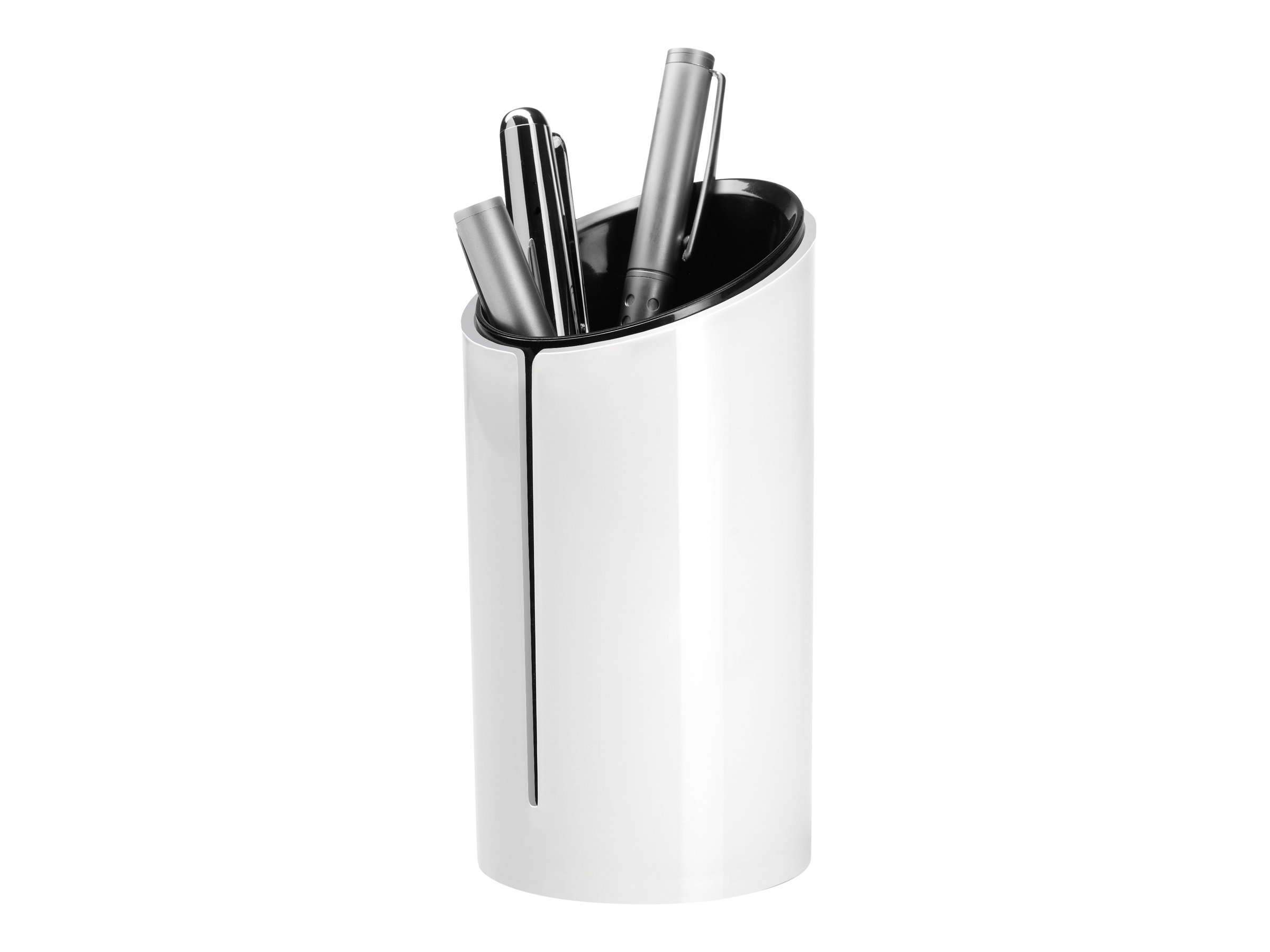 SIGEL Stiftehalter eyestyle® weiss Acryl 7,0 x 7,0 x 13,5 cm