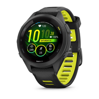 GARMIN Forerunner 265S Smartwatch schwarz, zitronengelb